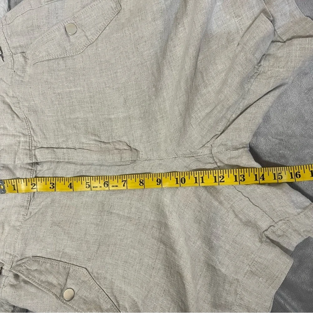 Athleta Gray Bermuda Shorts Relaxed Fit